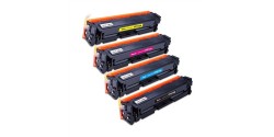 Ensemble complet de 4 cartouches laser HP CF510A-511A-512A-513A (204A) compatible 
